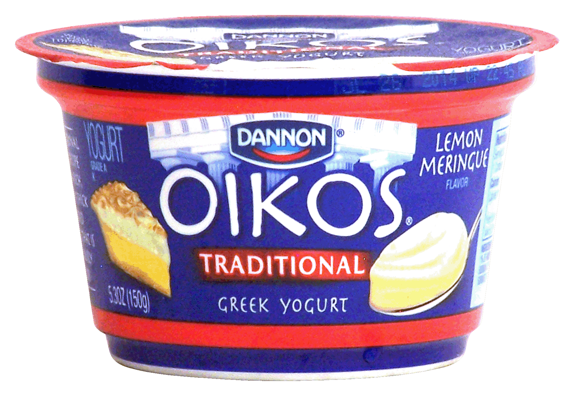 Dannon Oikos traditional greek yogurt, lemon meringue Full-Size Picture